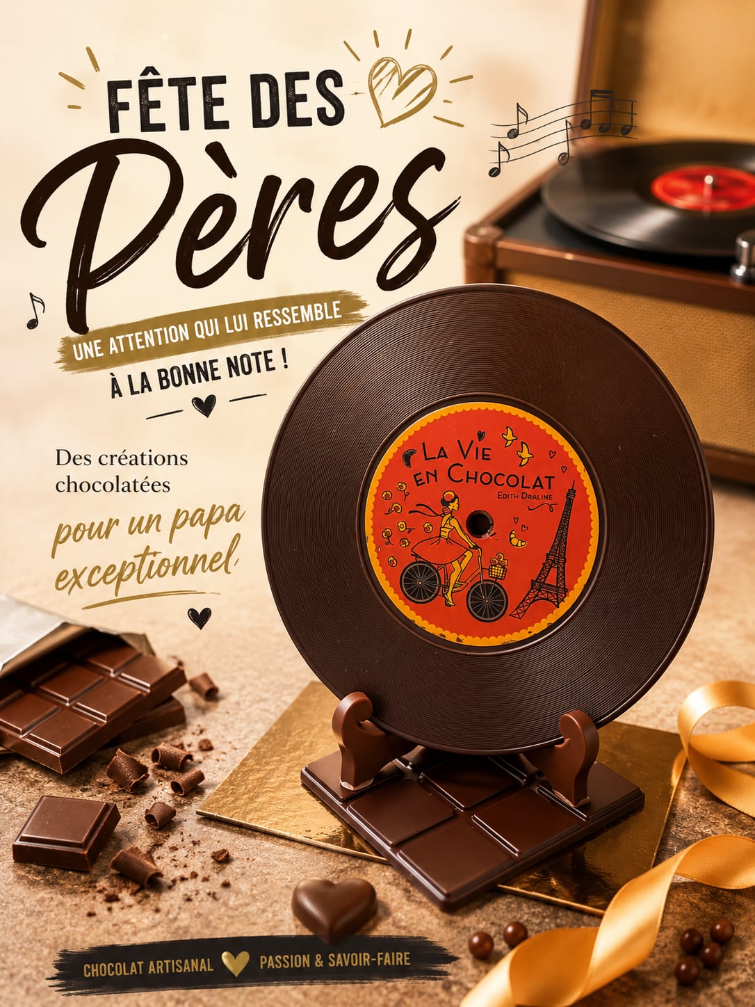 Disques chocolats 🎼