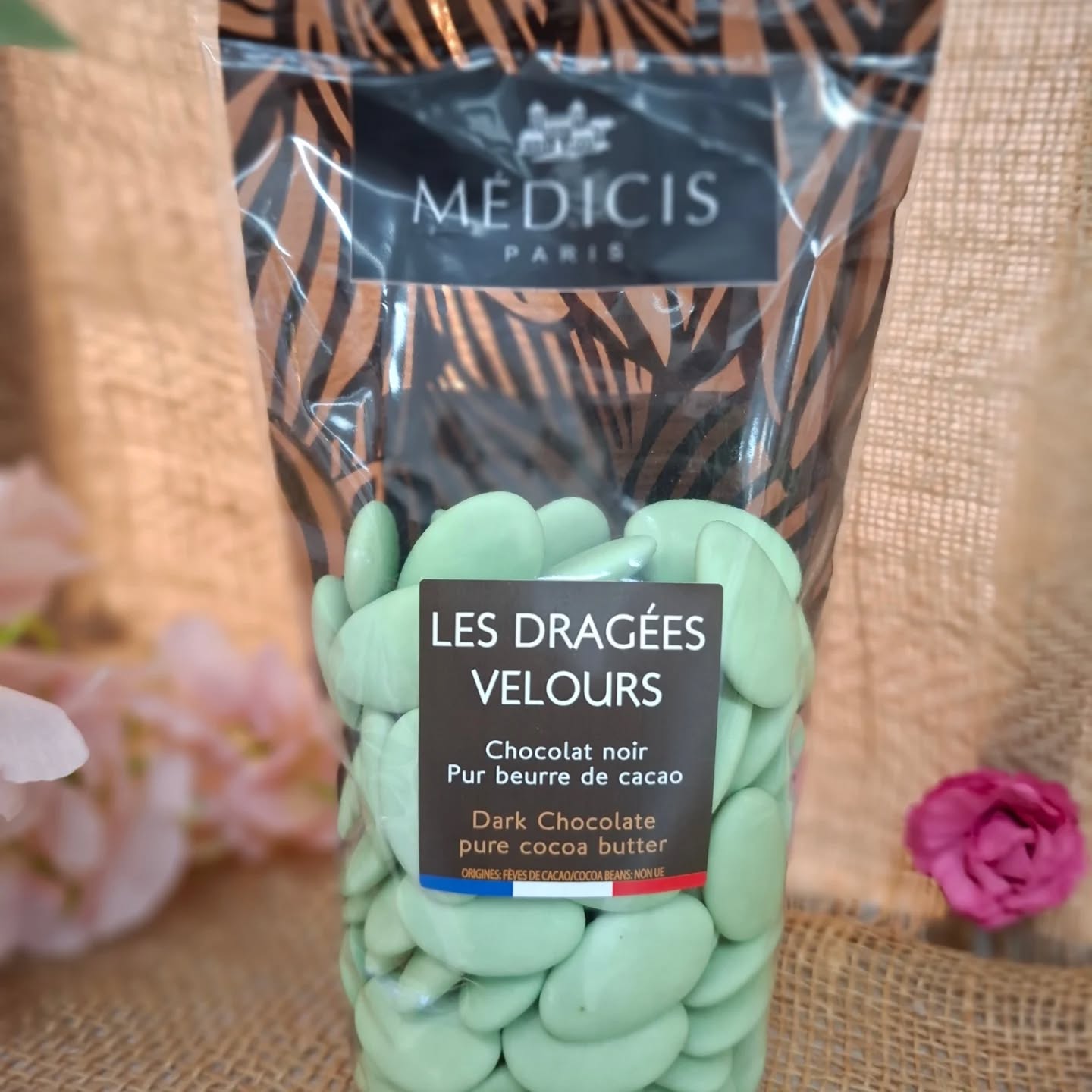 Dragée Chocolat I vert sauge