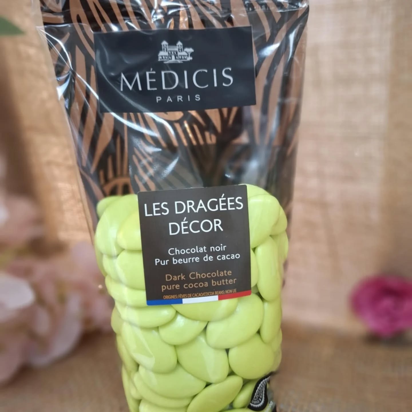 Dragée Chocolat  I vert bambou