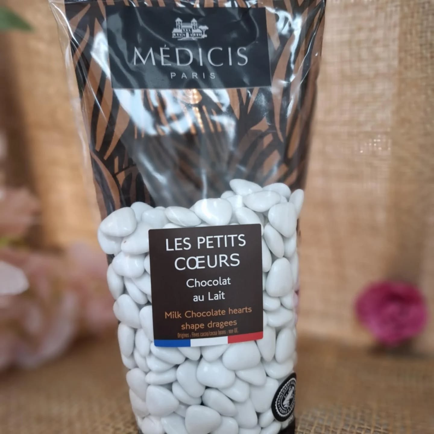 Dragée petit coeur I blanc