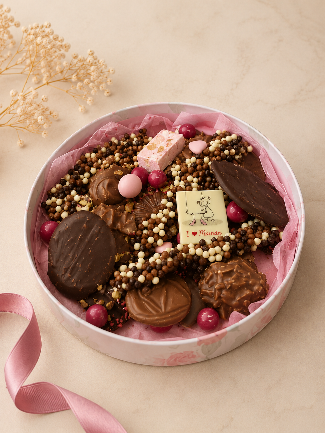 Assiette fête des mères