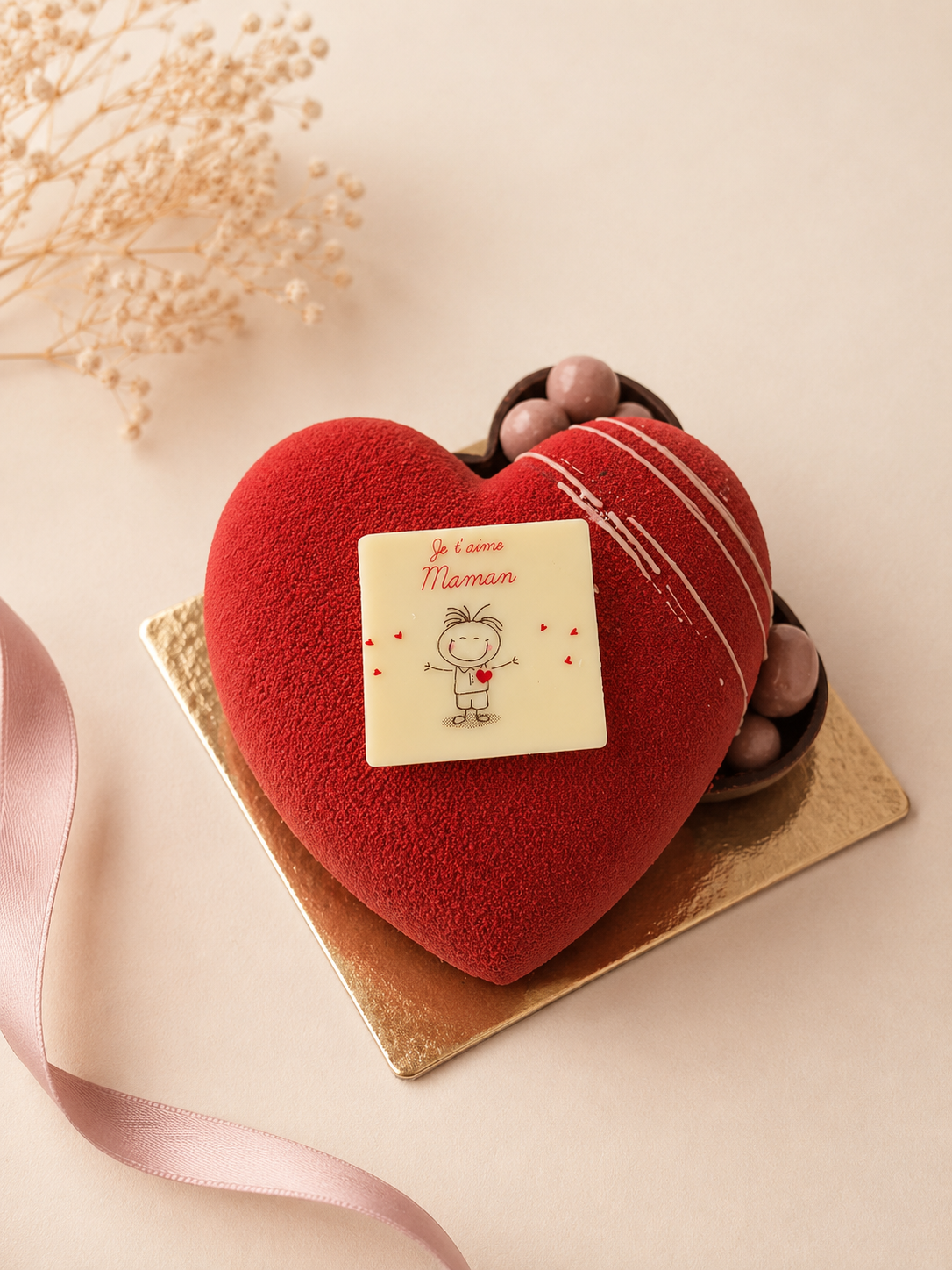 Petit coeur en chocolat