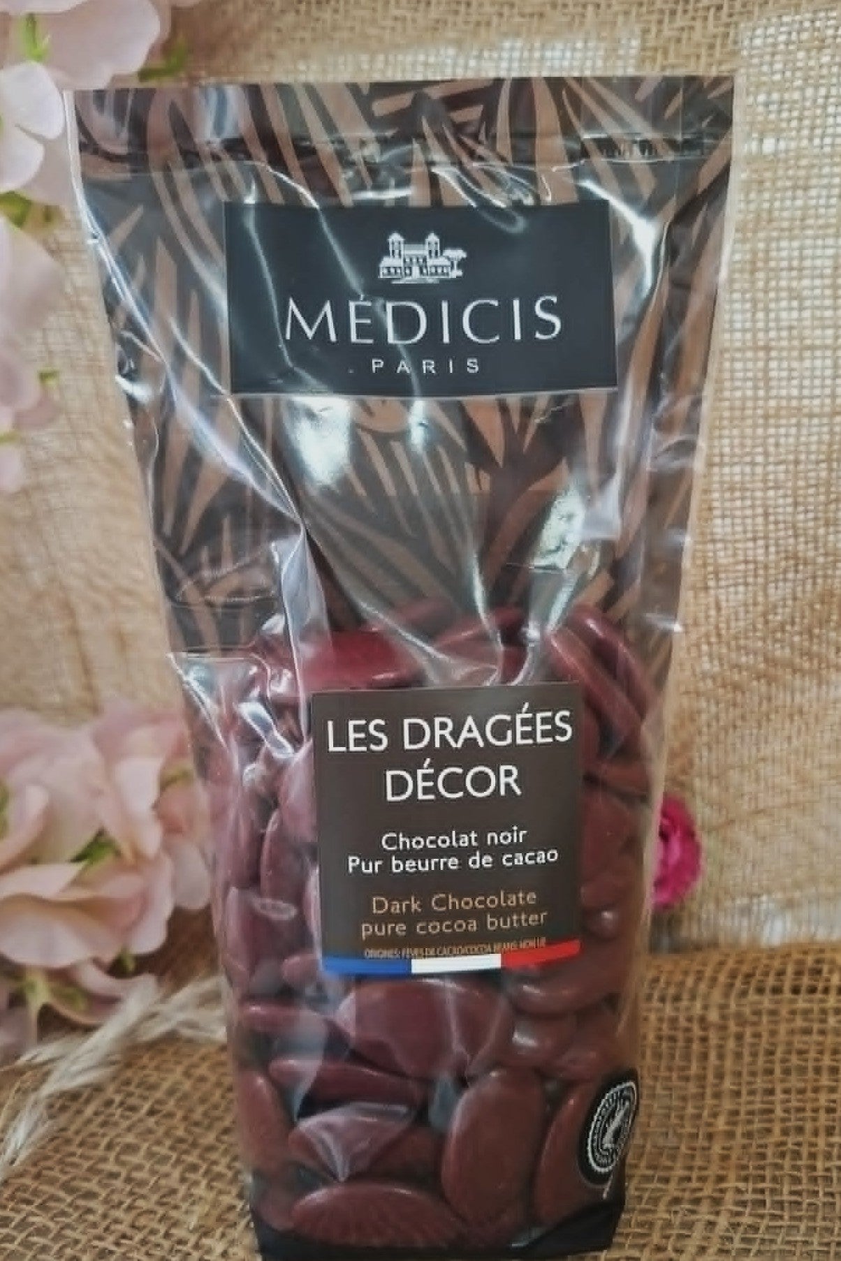 Dragée Chocolat I burgandy
