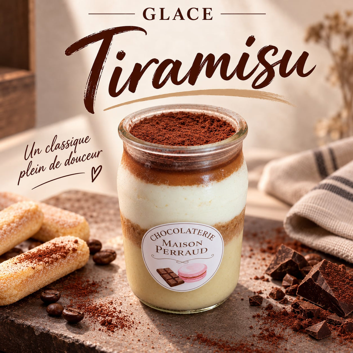❄️ Verrines Glacées I Tiramisu