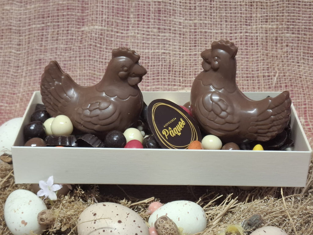 Duo poules I pâques