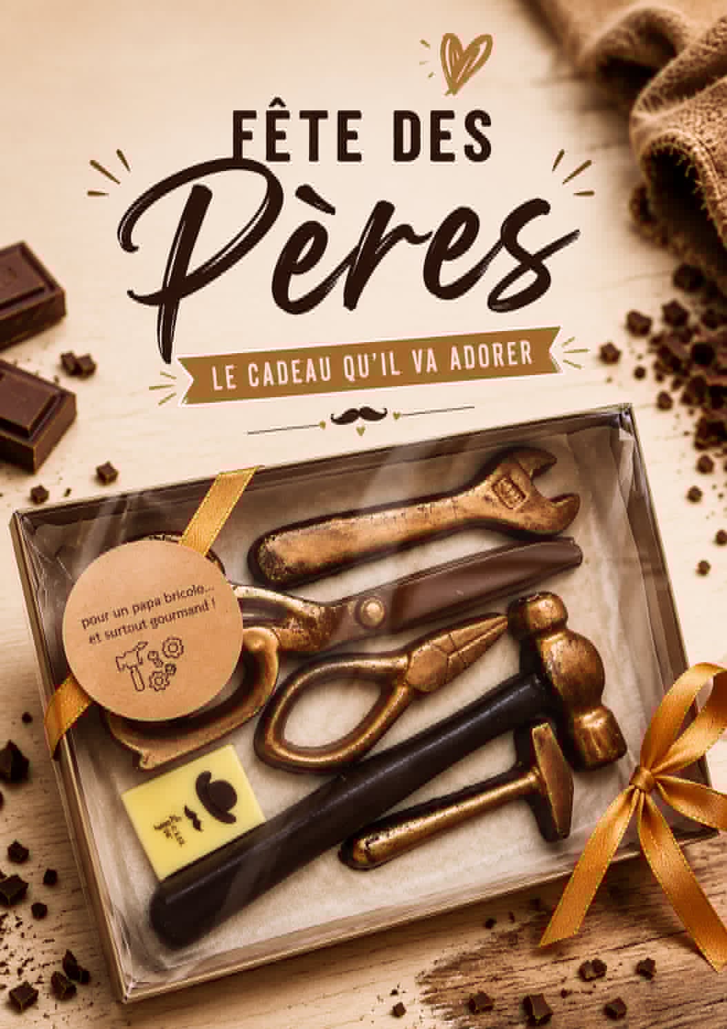 Boîte à Outil en chocolat